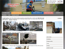 Tablet Screenshot of kotys.cz
